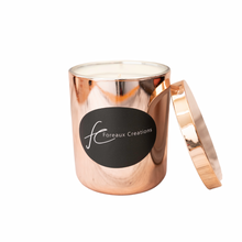 Load image into Gallery viewer, Luxe Collection - Rose Gold Medium - Amber Teak &amp; Moss
