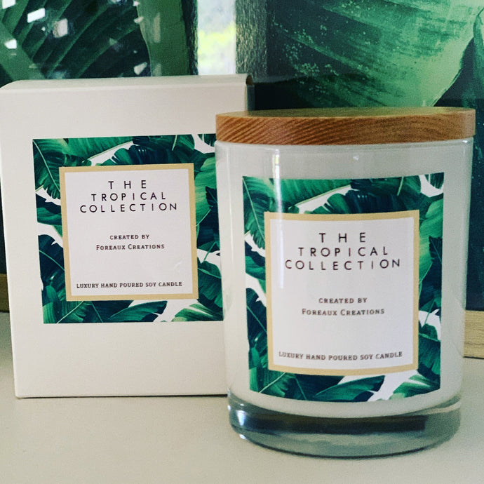 The Tropical Collection- Medium - Coconut Pineapple & Vanilla